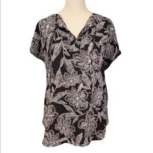 LOFT floral boho top
